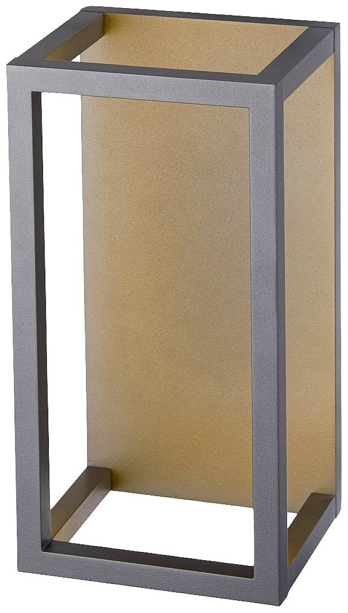 SLV QUADRULO 1005201 LED-Außenwandleuchte LED fest eingebaut 8W Anthrazit