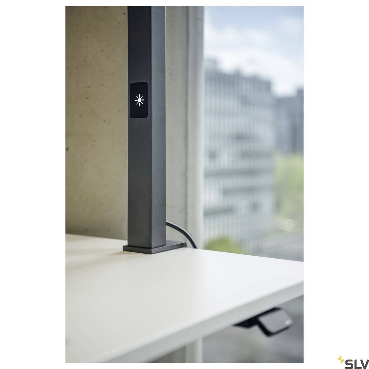 SLV WORKLIGHT 1005392 LED-Tischlampe LED LED fest eingebaut 79W Schwarz