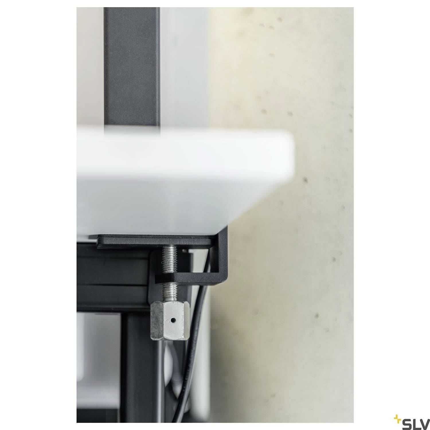 SLV WORKLIGHT 1005392 LED-Tischlampe LED LED fest eingebaut 79W Schwarz