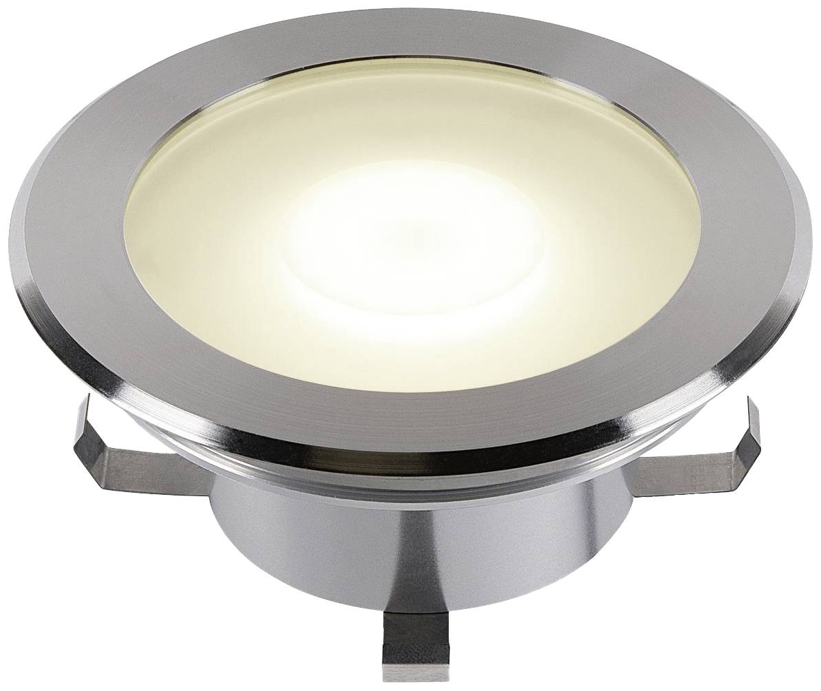 SLV DASAR FLAT 120 1006106 Bodeneinbauleuchte LED fest eingebaut LED 7W Edelstahl