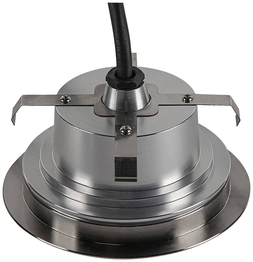 SLV DASAR FLAT 120 1006106 Bodeneinbauleuchte LED fest eingebaut LED 7W Edelstahl