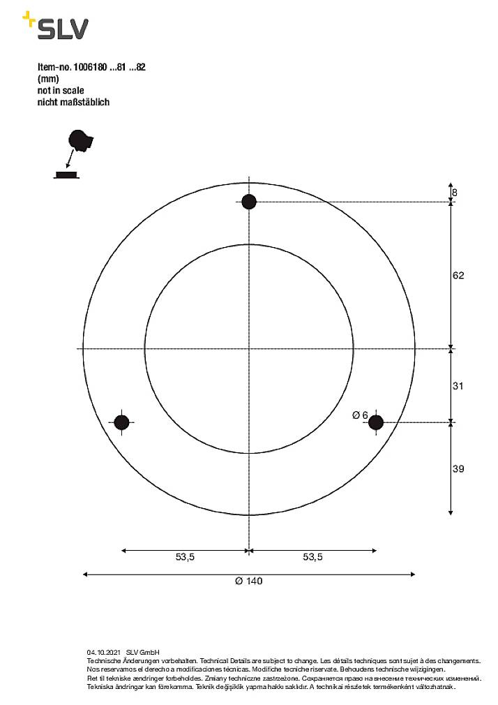 SLV 1006180 GRAFIT 30 LED-Außenstandleuchte