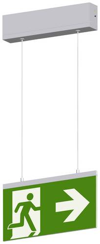 Mexcel M19001 LED Fluchtweg-Notbeleuchtung Deckenaufbaumontage rechts, links, hoch, runter