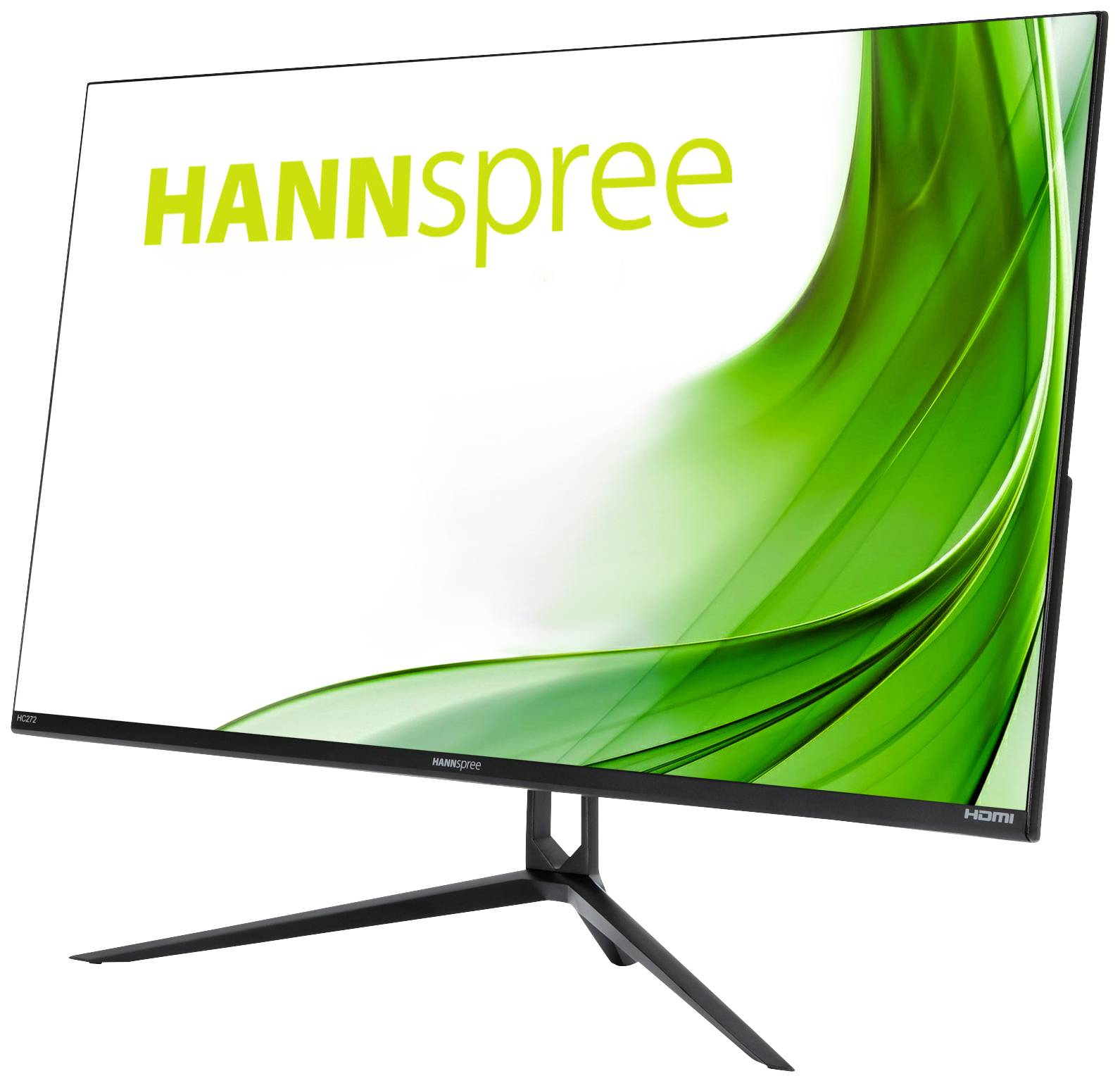 Hannspree HC272PFB LED-Monitor EEK F (A - G) 68.6 cm (27 Zoll) 2560 x 1440 Pixel 16:9 4 ms HDMI®, DisplayPort, Kopfhörer (3.5 mm Klinke) AHVA LED