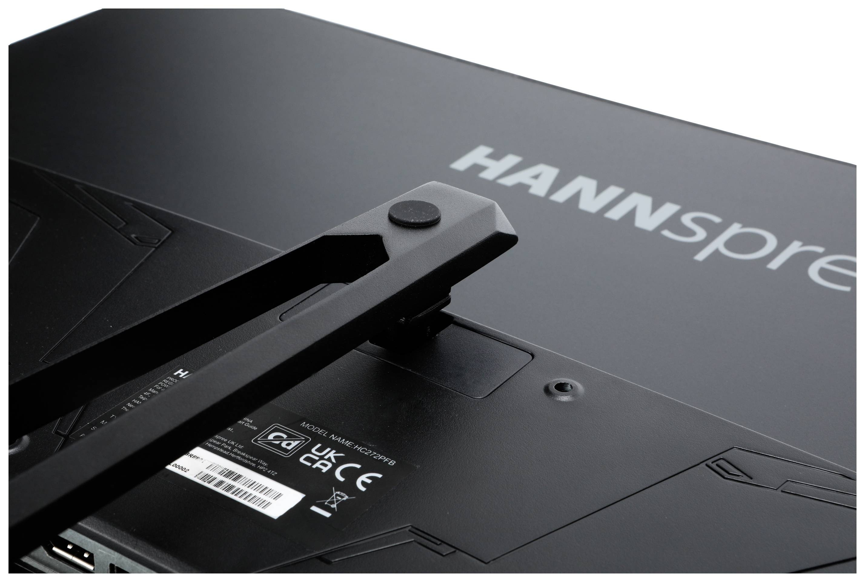 Hannspree HC272PFB LED-Monitor EEK F (A - G) 68.6 cm (27 Zoll) 2560 x 1440 Pixel 16:9 4 ms HDMI®, DisplayPort, Kopfhörer (3.5 mm Klinke) AHVA LED