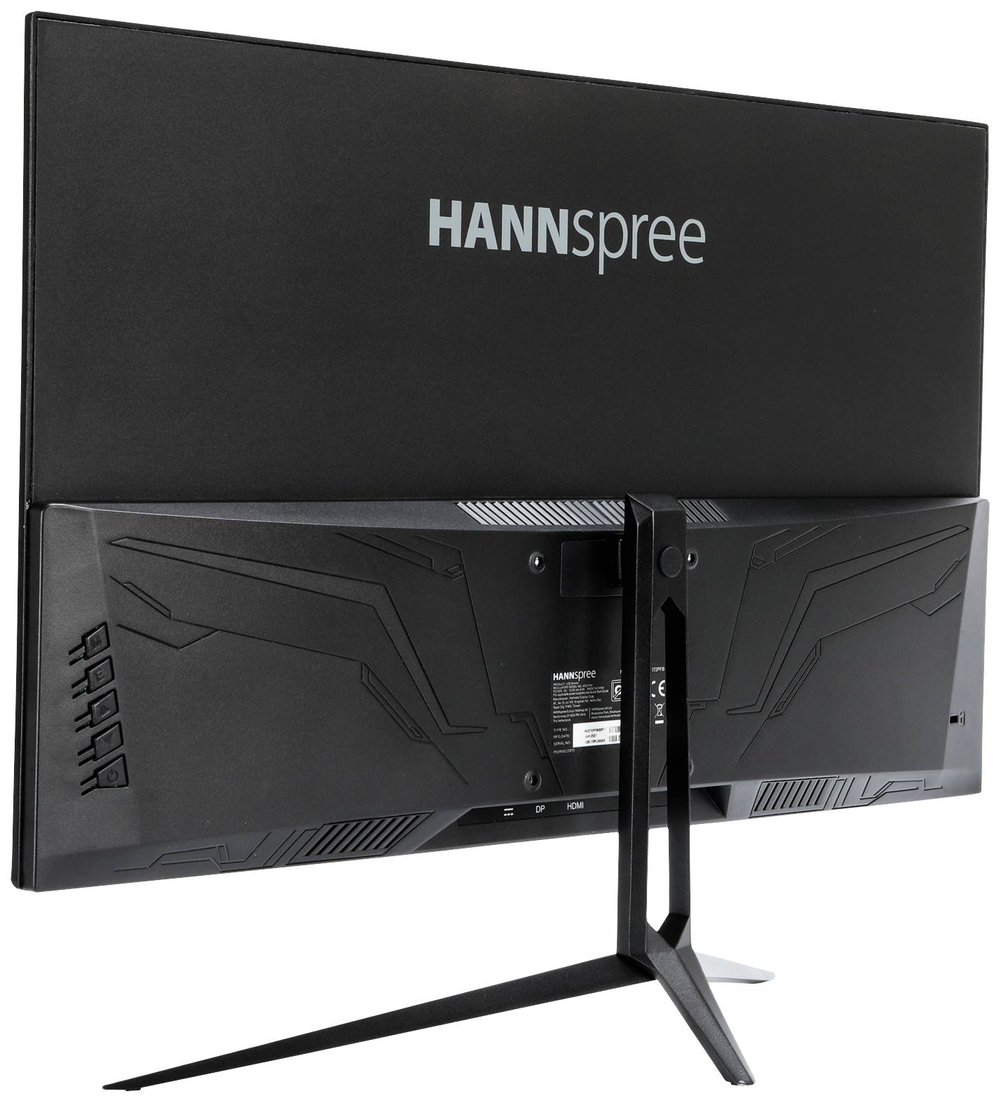 Hannspree HC272PFB LED-Monitor EEK F (A - G) 68.6 cm (27 Zoll) 2560 x 1440 Pixel 16:9 4 ms HDMI®, DisplayPort, Kopfhörer (3.5 mm Klinke) AHVA LED