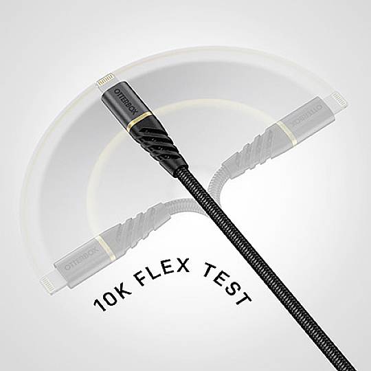 Otterbox USB-Kabel 2.00 m Schwarz Flexibel 78-52655