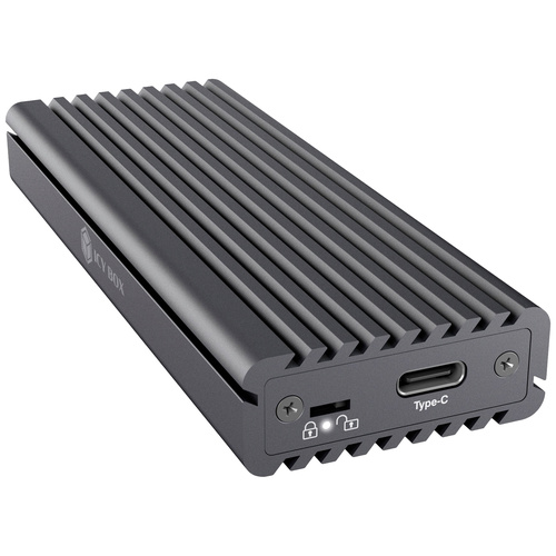 ICY BOX 60913 Boîtier pour disques durs M.2 M.2 2230, M.2 2242, M.2 2260, M.2 2280, SATA SSD USB-C®