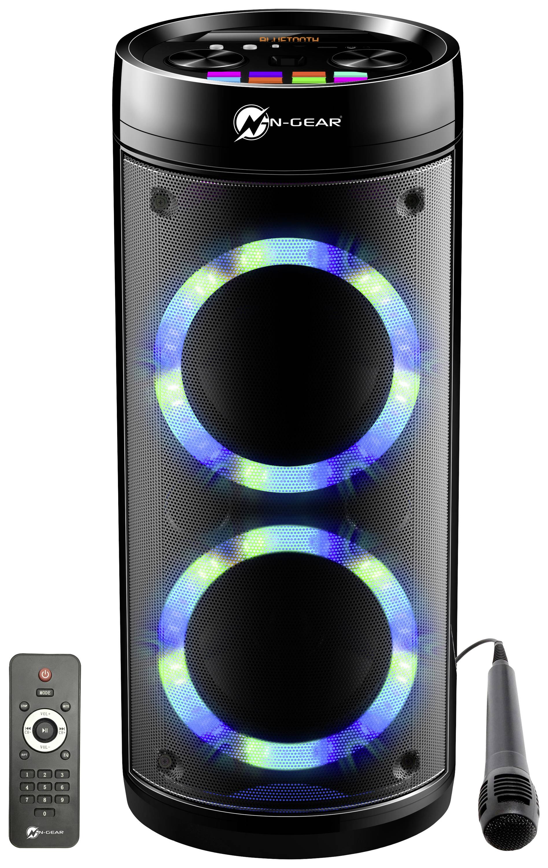 N-Gear Portable Bluetooth Speaker 600W Karaoke-Anlage
