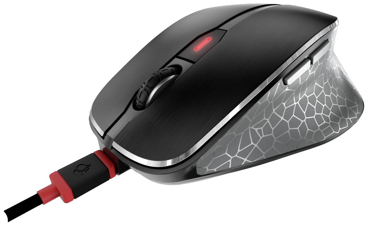 CHERRY JW-8600 Maus Funk Optisch Schwarz 6 Tasten 3200 dpi