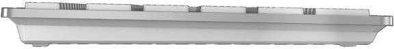 CHERRY JD-9100FR-1 Kabellos, Funk Tastatur, Maus-Set Französisch, AZERTY Weiß