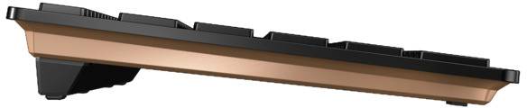 CHERRY JD-9100BE-2 Kabellos, Funk Tastatur, Maus-Set Belgisch, AZERTY Schwarz