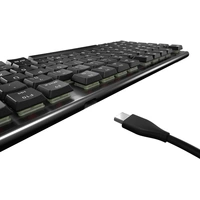CHERRY G8A-25010LVBDE-2 Kabelgebunden Gaming-Tastatur Deutsch, QWERTZ Schwarz CHERRY G8A-25010LVBDE-2 Kabelgebunden Gaming-Tastatur Deutsch, QWERTZ Schwarz