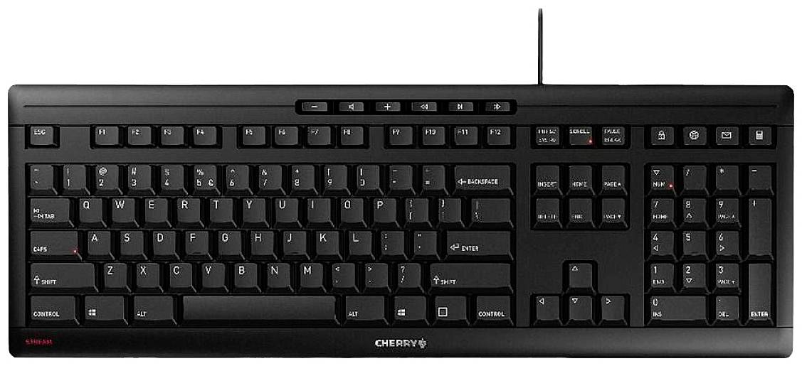 CHERRY JK-8550CH-2 Kabellos Tastatur Schweiz, QWERTZ Schwarz