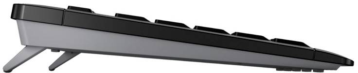 CHERRY JK-8550FR-2 Kabellos Tastatur Französisch, AZERTY Schwarz