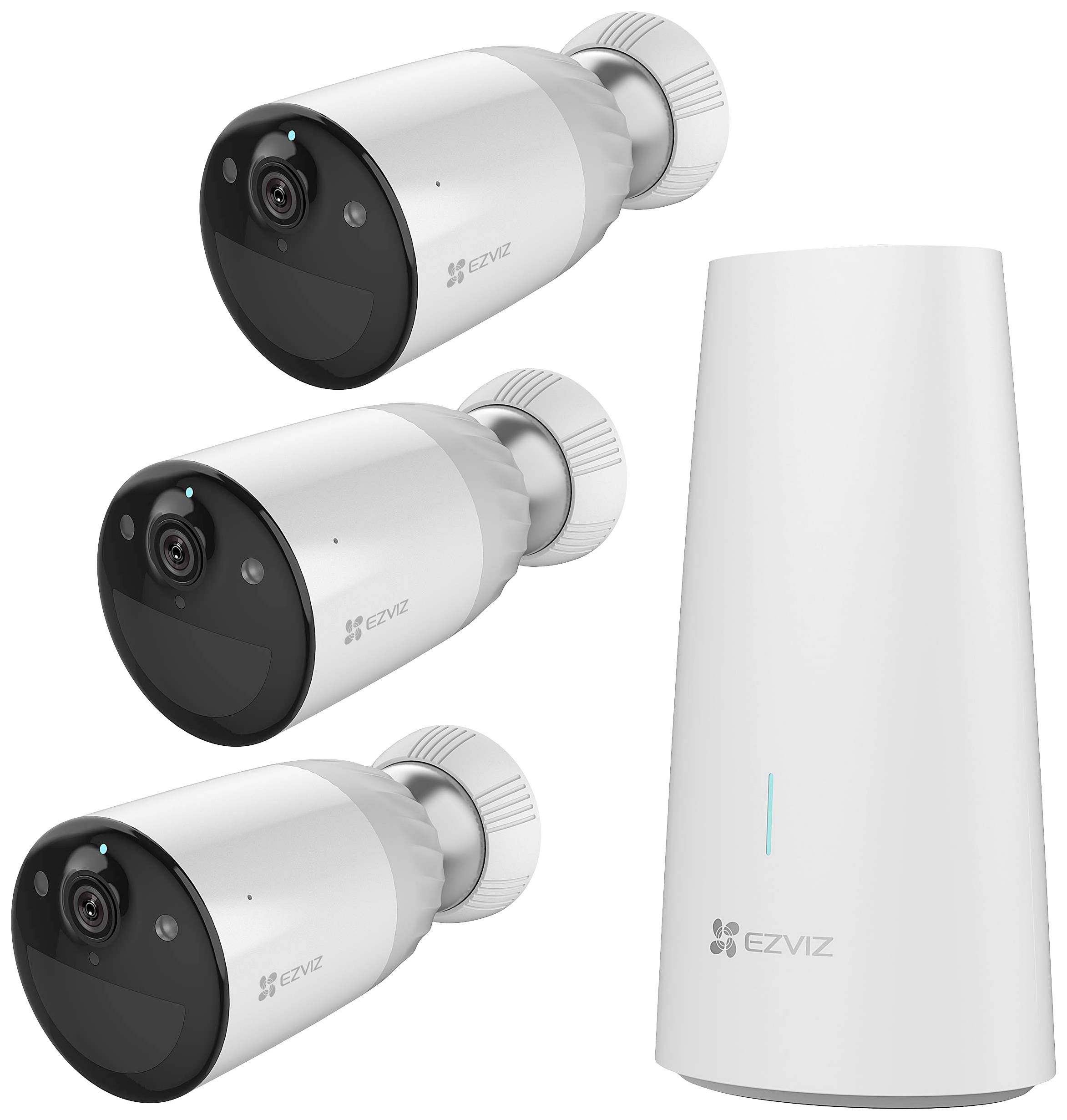 ezviz BC1-B3 ezbc13 WLAN IP-Überwachungskamera-Set mit 3 Kameras 1920 x 1080 Pixel