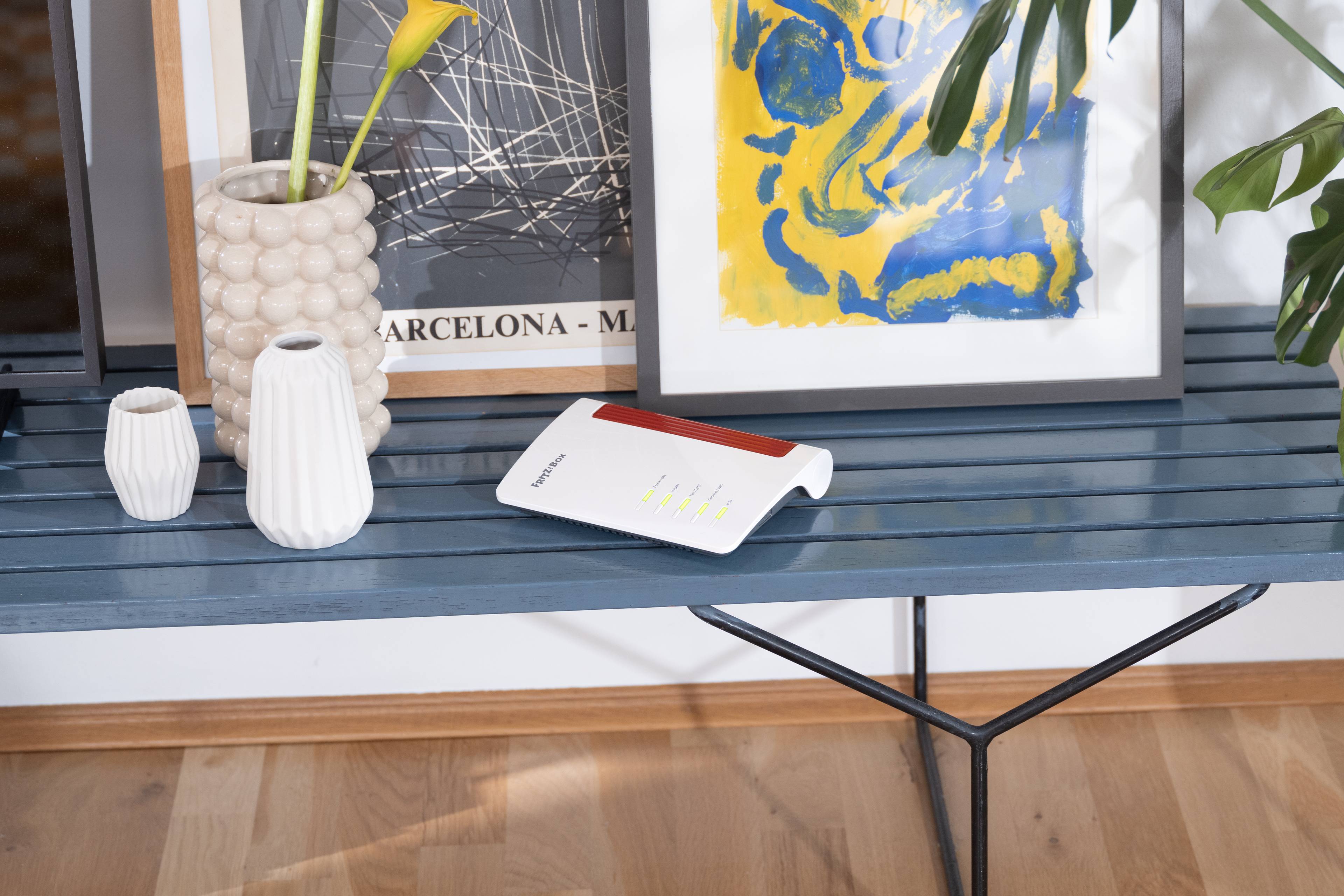 FRITZ! WLAN Router mit Modem FRITZ!Box 7510 Integriertes Modem: VDSL, ADSL 2.4 GHz 600 MBit/s