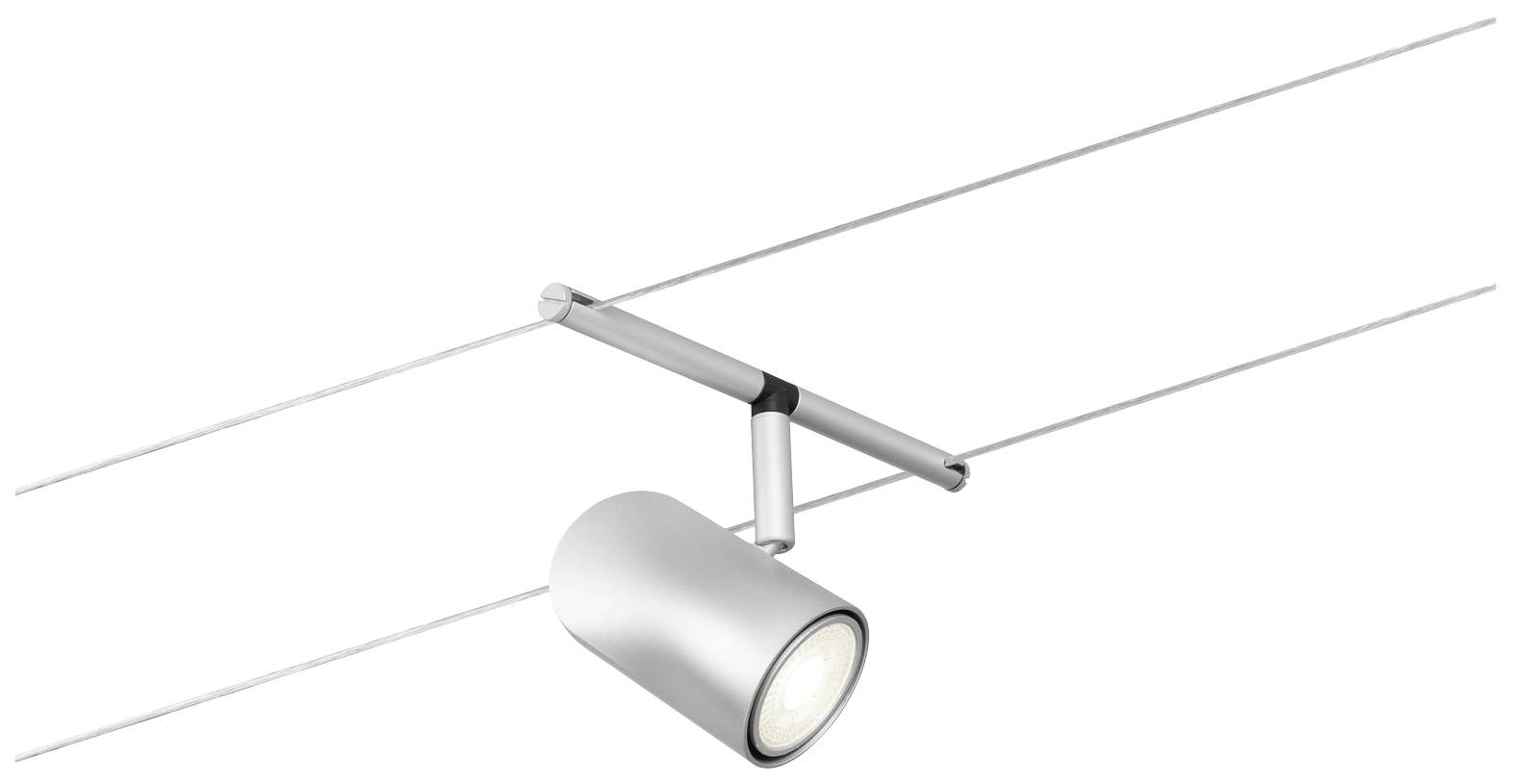 Paulmann 94465 Seil-Basissystem GU5.3 Chrom (matt), Chrom