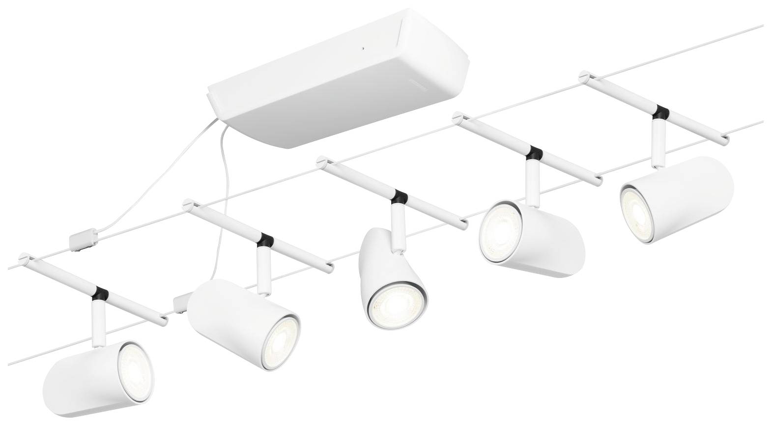 Paulmann 94467 Seil-Basissystem GU5.3 Weiß (matt), Chrom