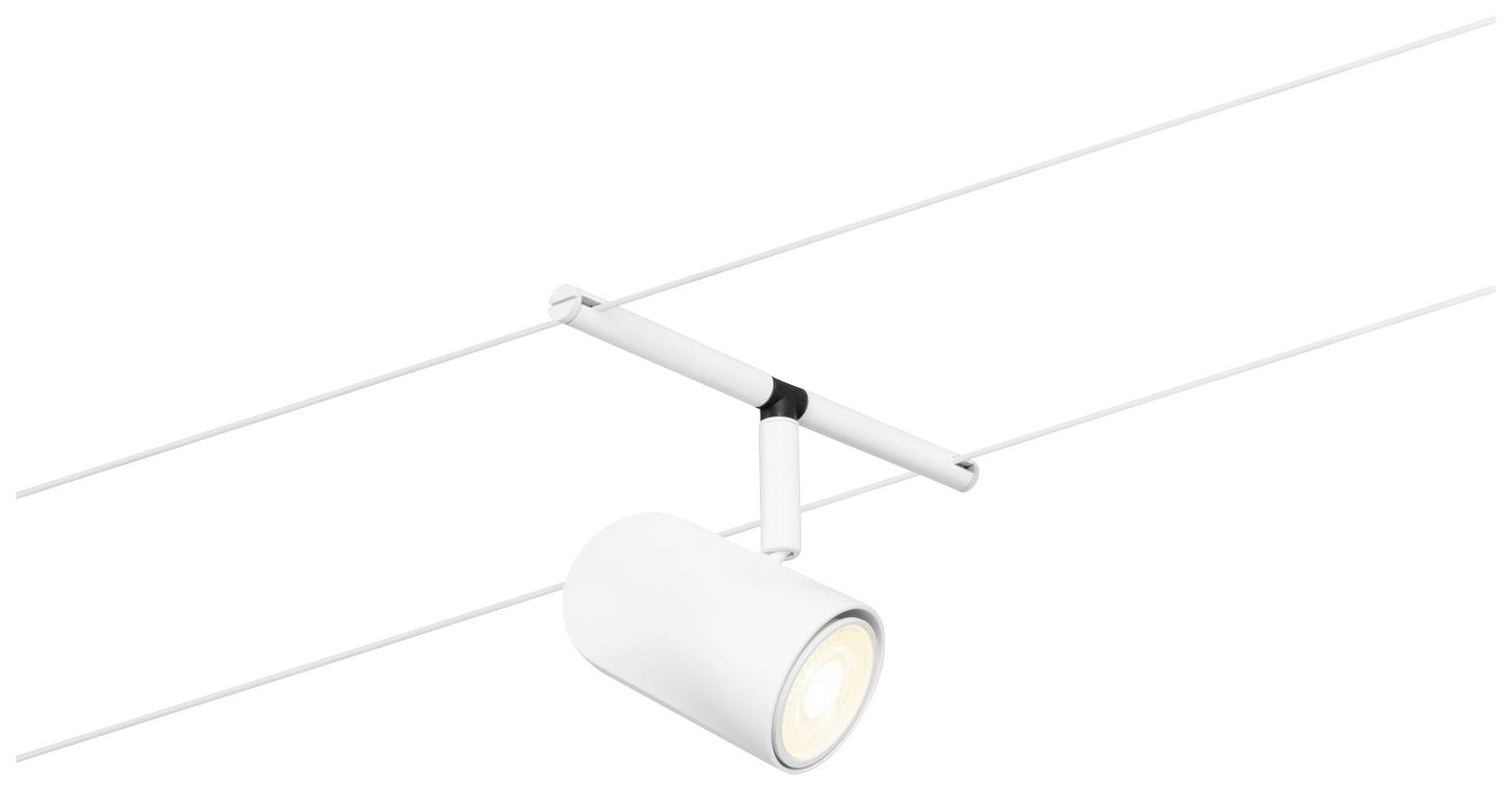 Paulmann 94467 Seil-Basissystem GU5.3 Weiß (matt), Chrom