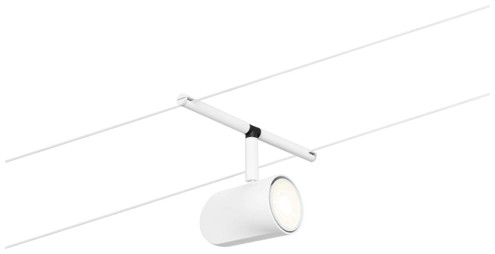 Paulmann 94467 Seil-Basissystem GU5.3 Weiß (matt), Chrom