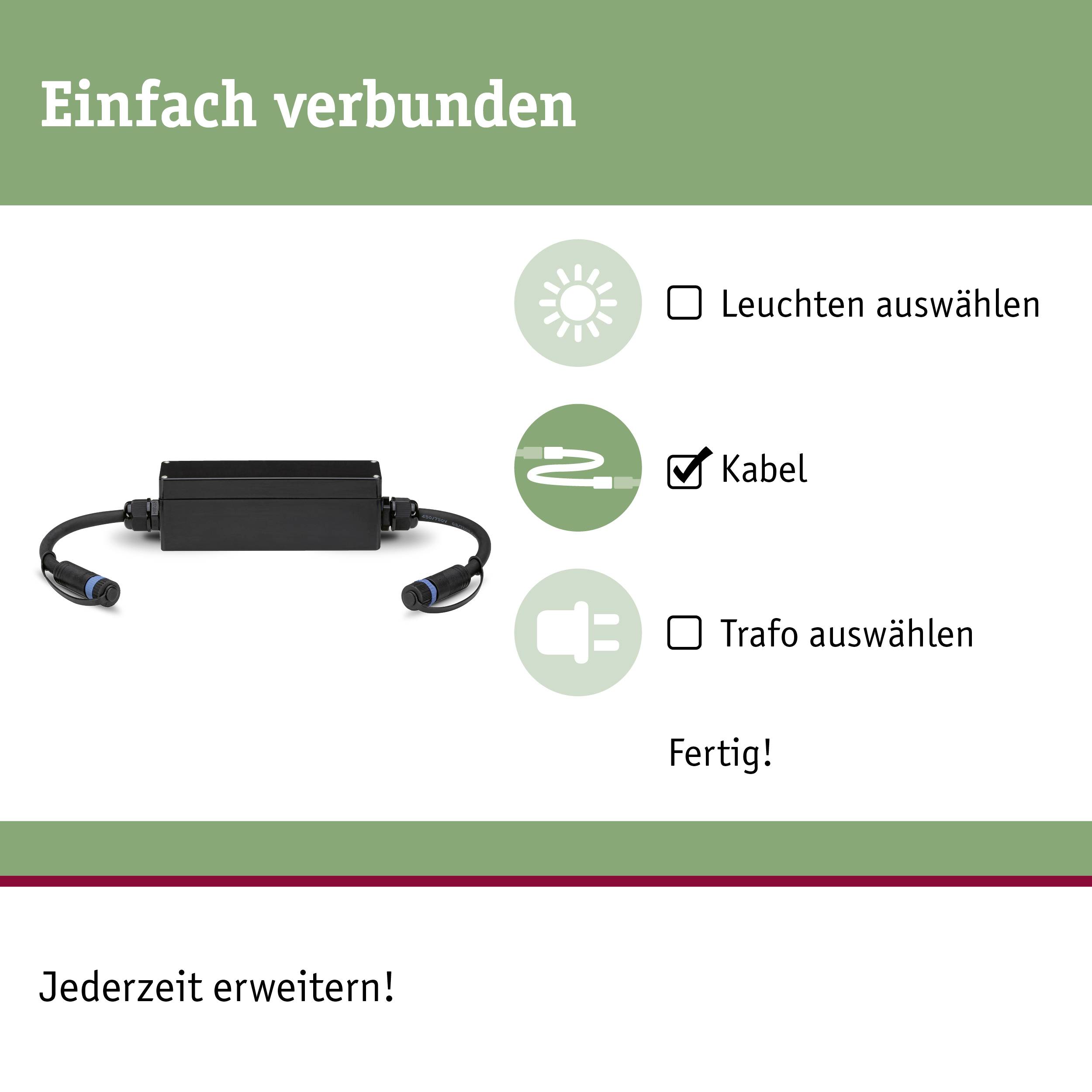 Paulmann 94498 Beleuchtungssystem Plug & Shine Weiß