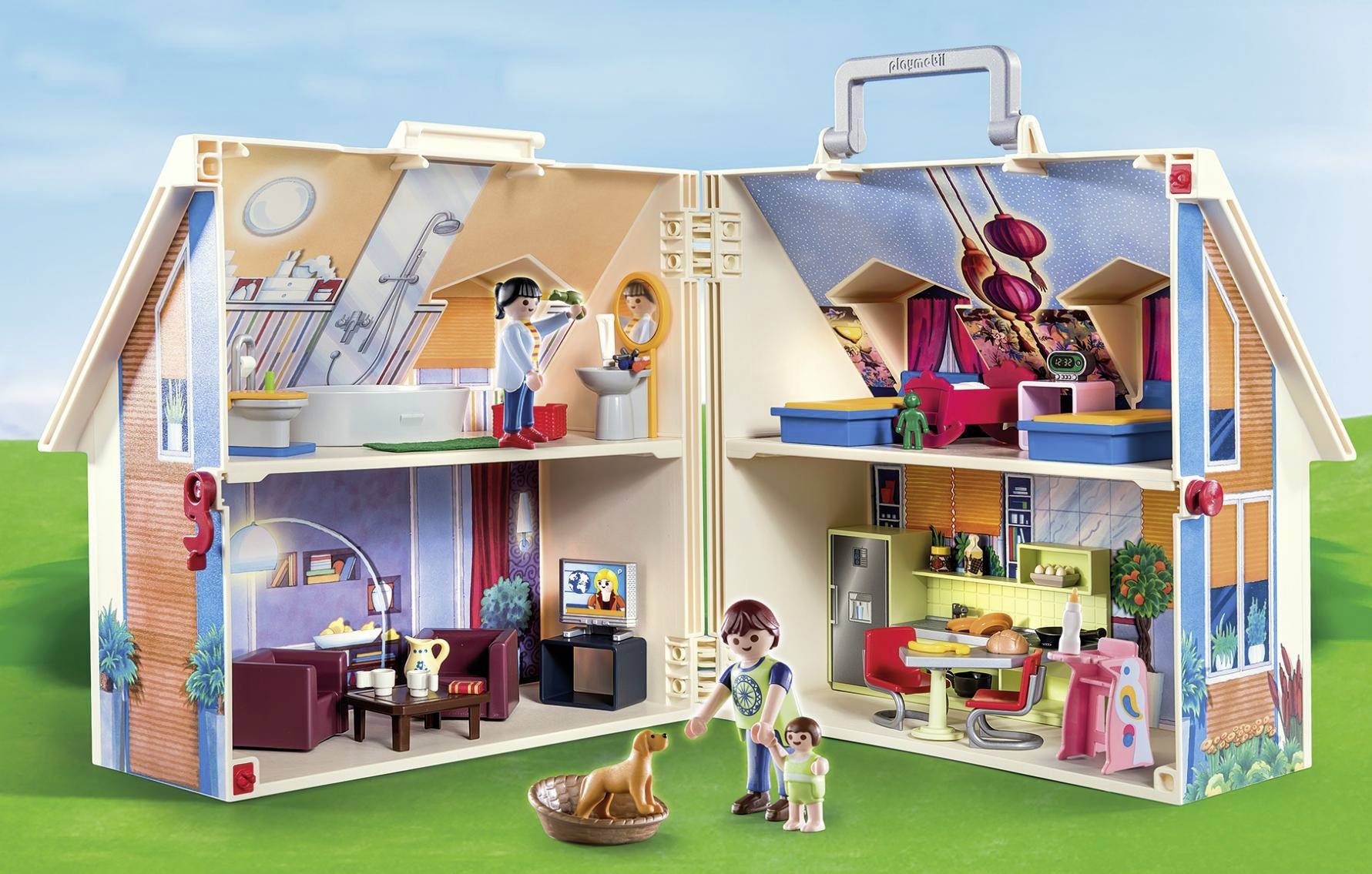 Playmobil® Dollhouse Mitnehm-Puppenhaus 70985