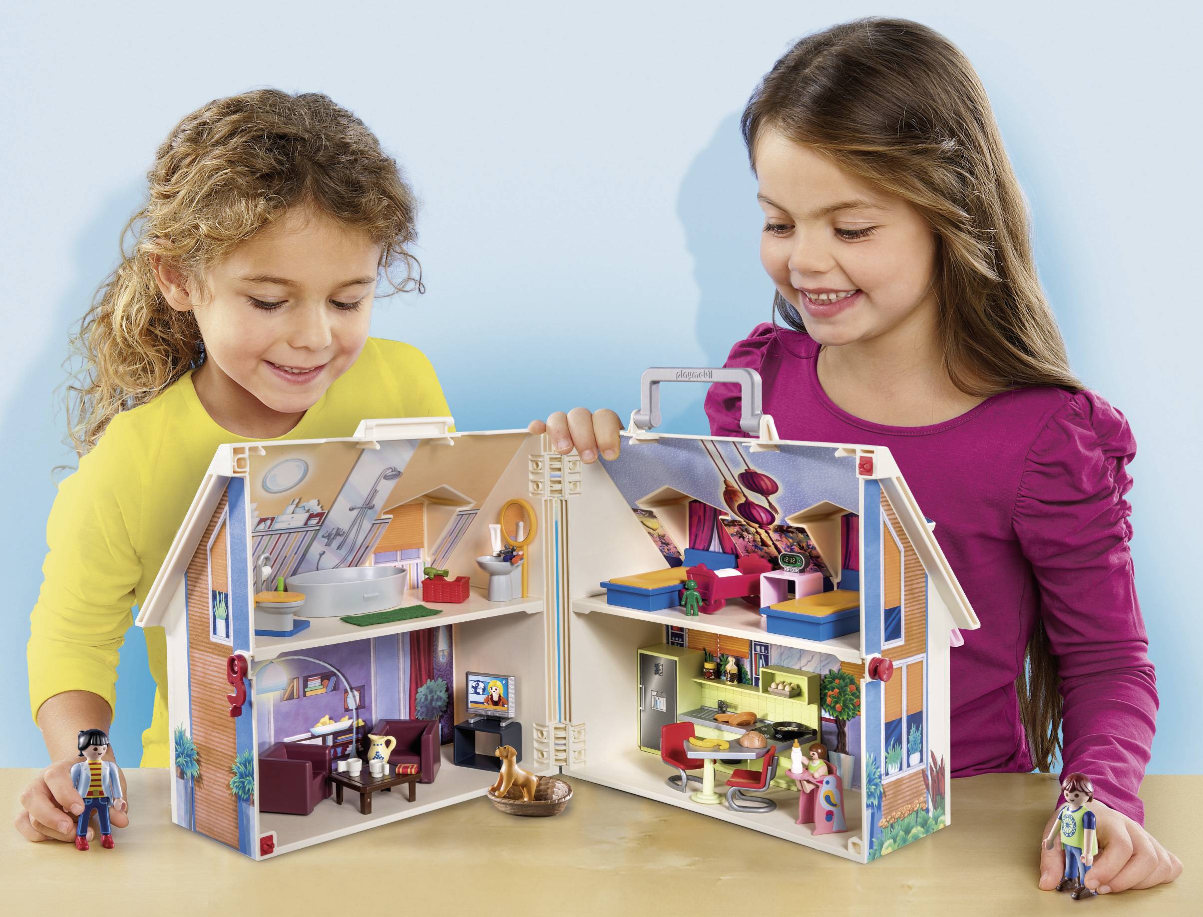 Playmobil® Dollhouse Mitnehm-Puppenhaus 70985