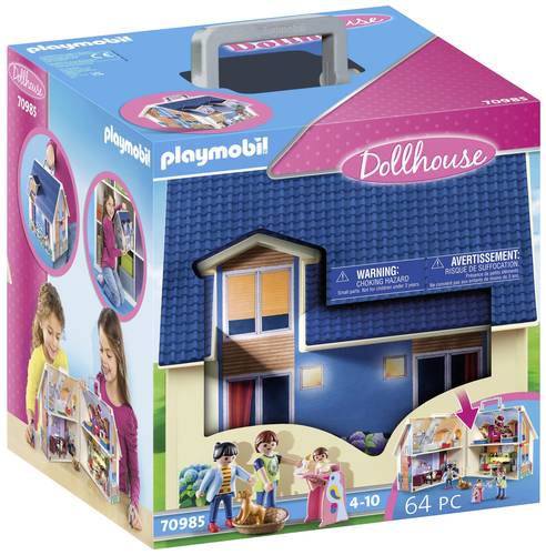 Playmobil Dollhouse Mitnehm-Puppenhaus 70985