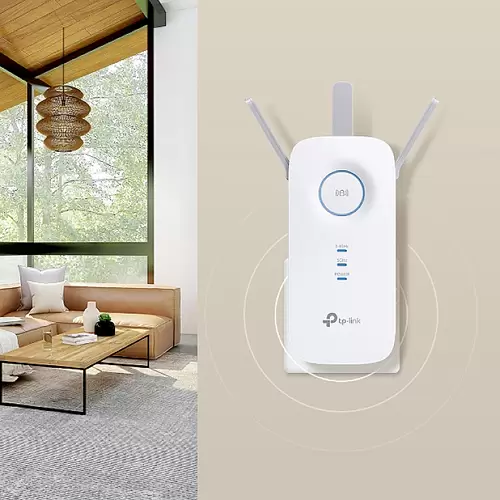 TP-LINK WLAN Repeater RE550 RE550 2100MBit/s TP-LINK WLAN Repeater RE550 RE550 2100MBit/s
