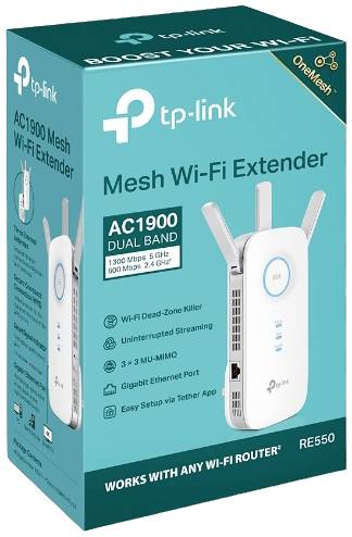 TP-LINK WLAN Repeater RE550 RE550 2100 MBit/s