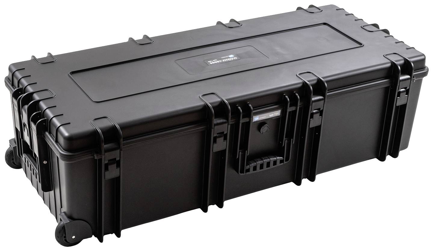 B & W International Outdoor Koffer 145l (B x H x T) 1150 x 330 x 500mm Schwarz 7300/B