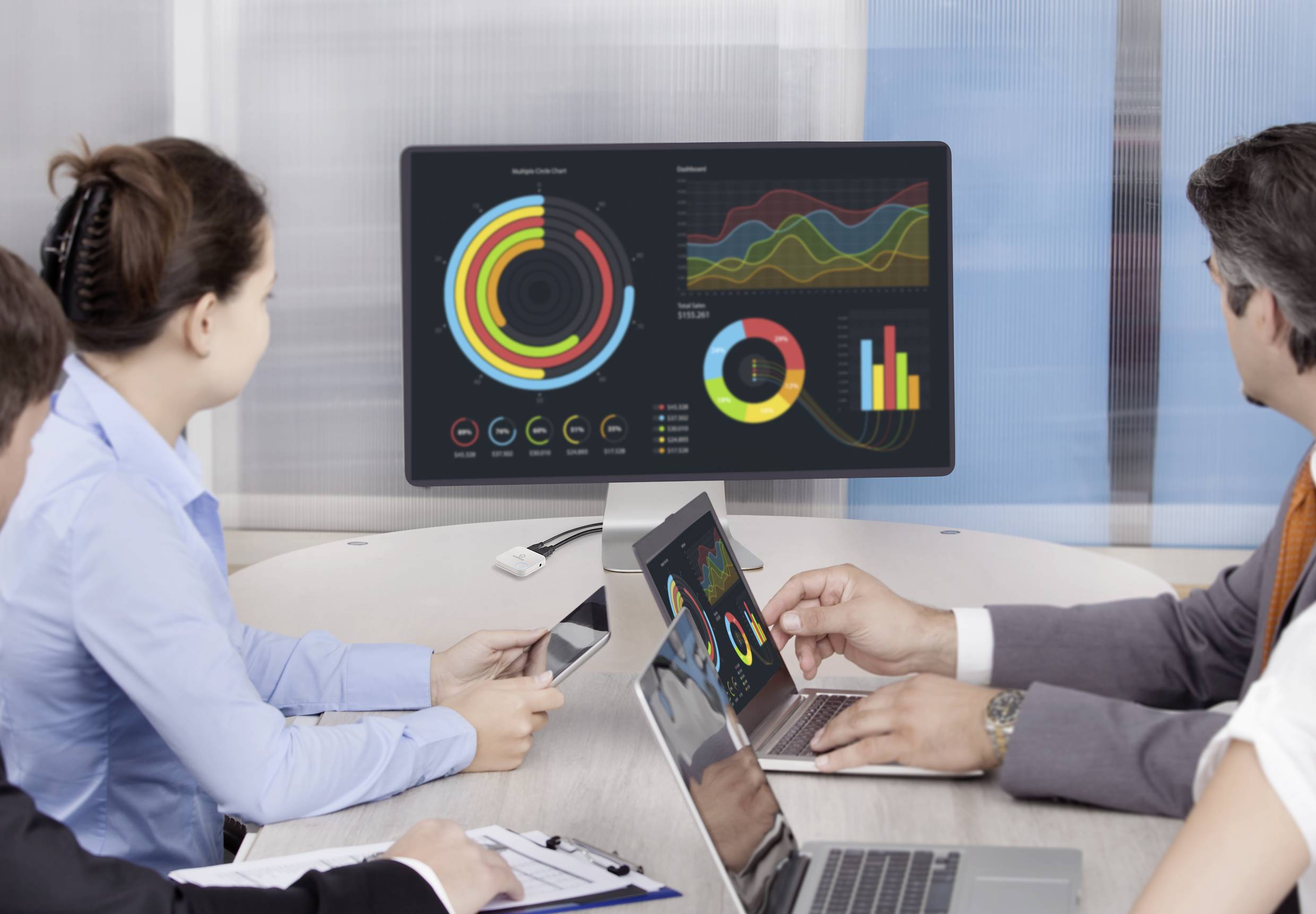 Renkforce RF-WST-500 HDMI Streaming Box Miracast