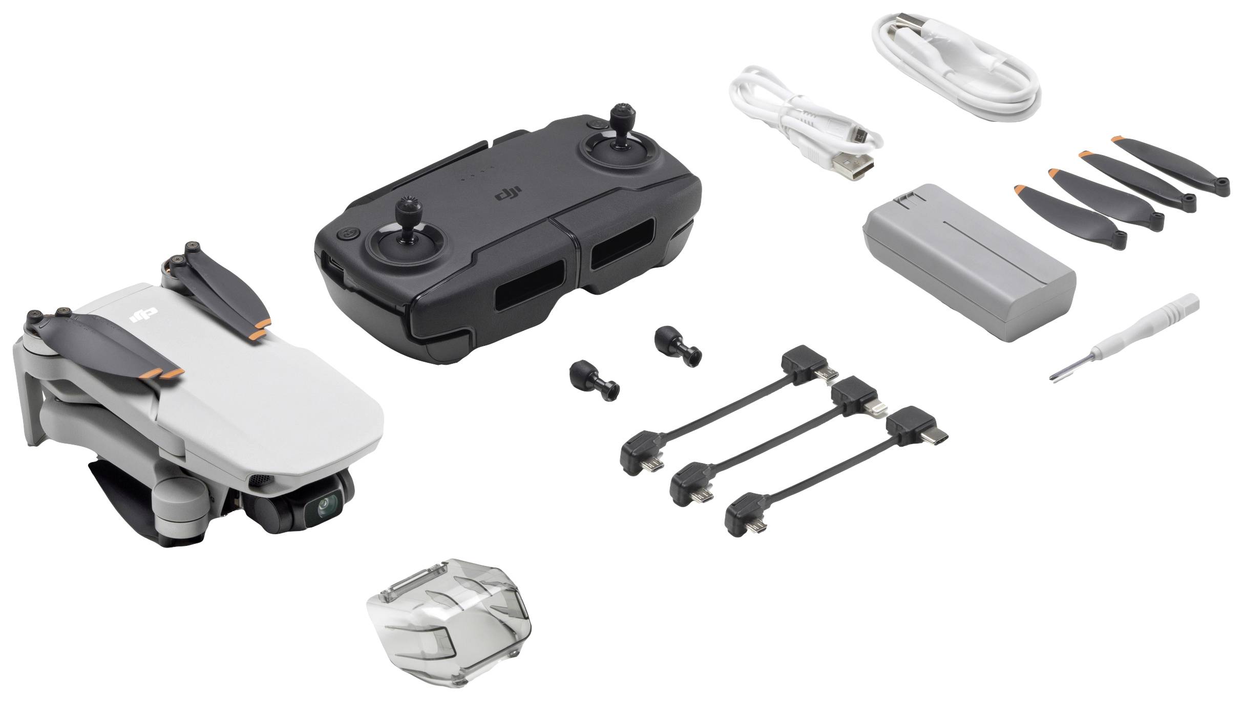 DJI Mini SE Quadrocopter RtF GPS-Funktion, Kameraflug Hellgrau