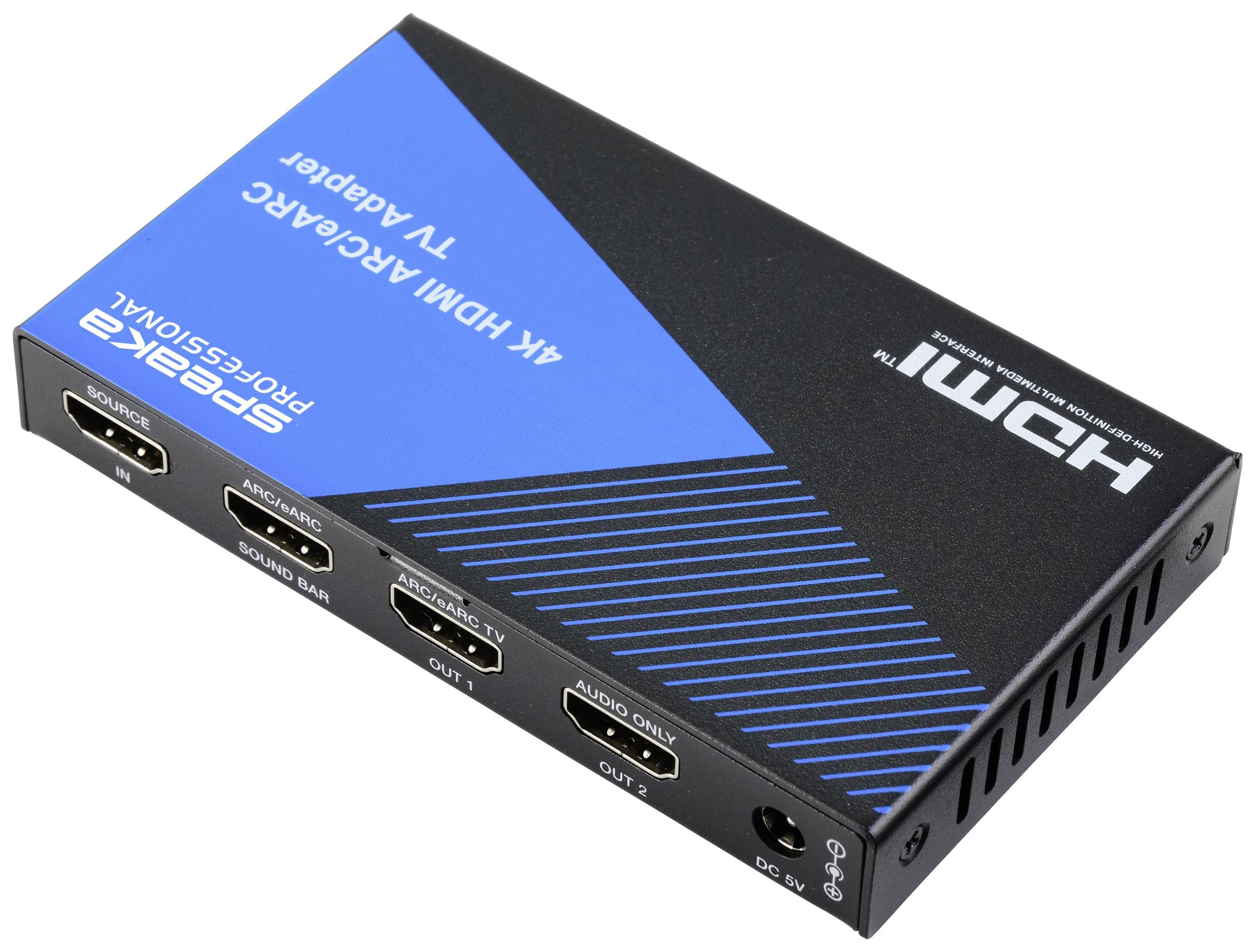 SpeaKa Professional AV Konverter SP-HDA-500 [HDMI - HDMI] 3840 x 2160 Pixel