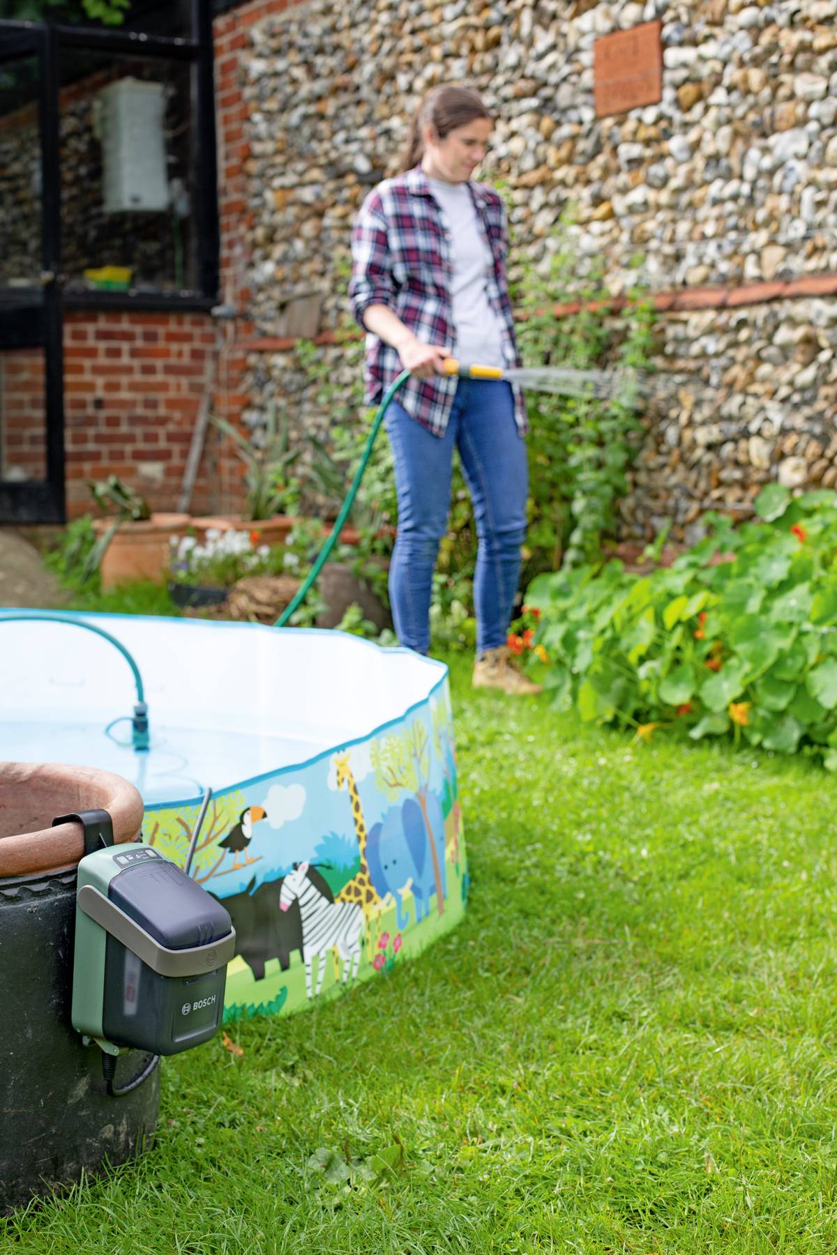 Bosch Home and Garden GardenPump 18V Akku-Gartenpumpe 540 l/h 1.8m