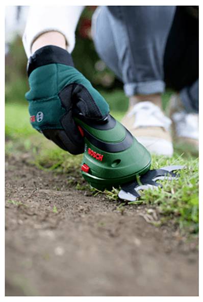Bosch Home and Garden 0600833106 Isio Akku Grasschere inkl. Akku, inkl. Ladegerät 3.6V Li-Ion