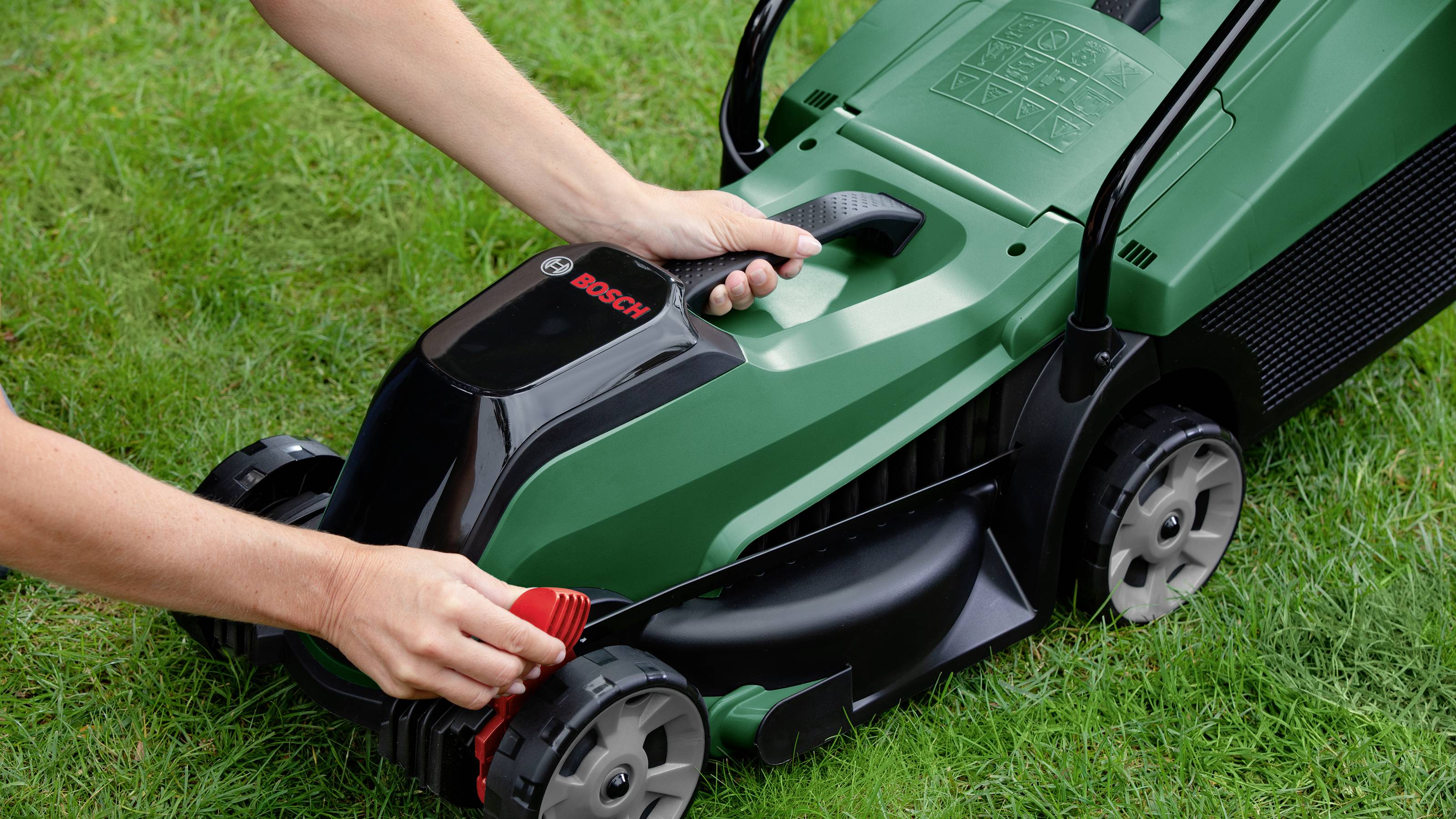 Bosch Home and Garden CityMower 18V-32 Akku Akku-Rasenmäher inkl. Akku, inkl. Ladegerät 18 V Schnit