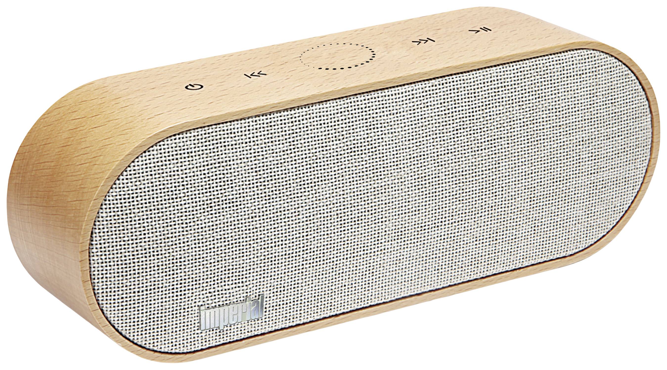 Imperial BAS 5 Bluetooth® Lautsprecher Braun, Grau