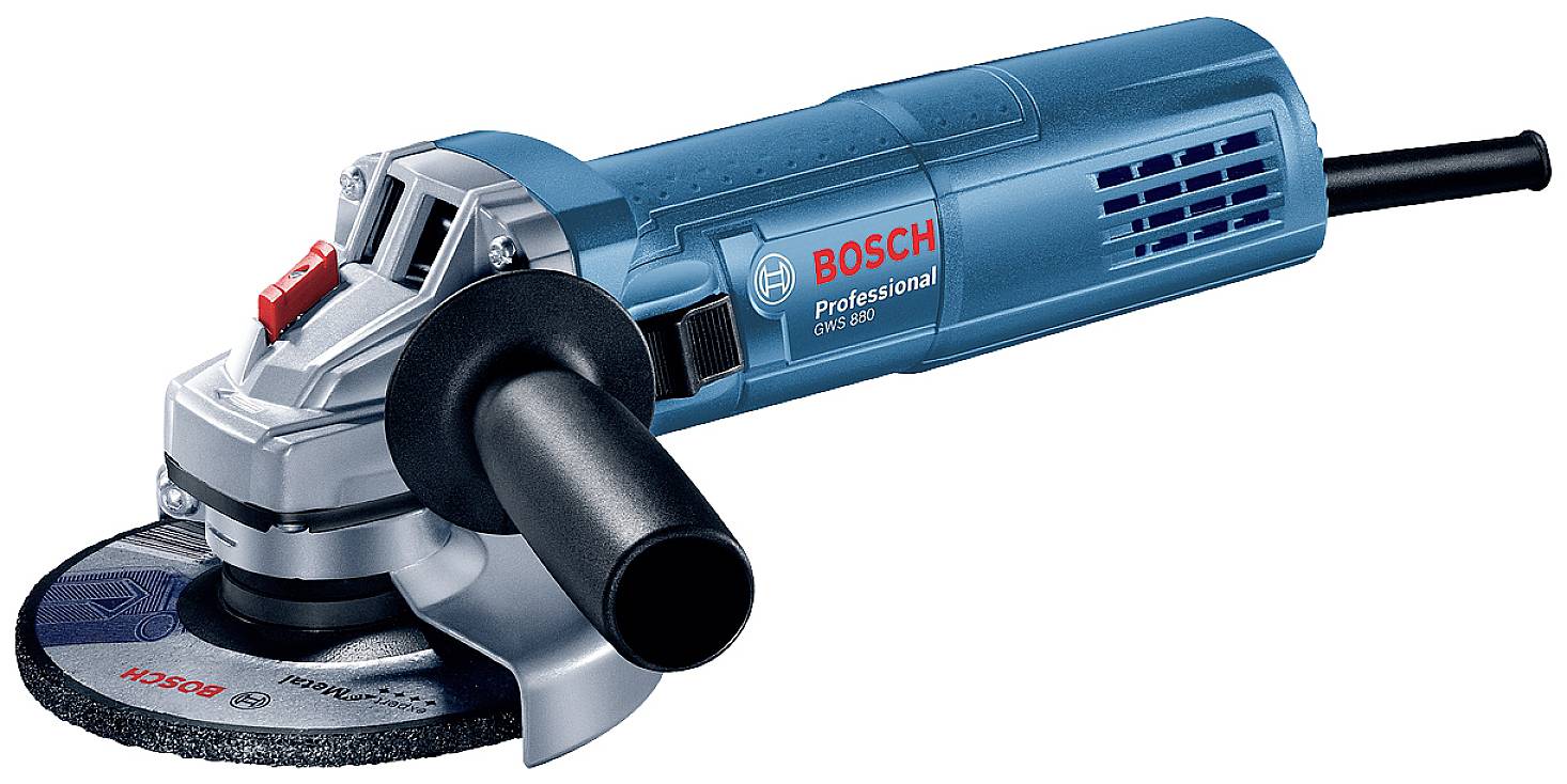 Bosch Professional GWS 22-230 J + GWS 880 06018C1308 Winkelschleifer 230 mm inkl. Koffer 2200 W, 880 W 230 V