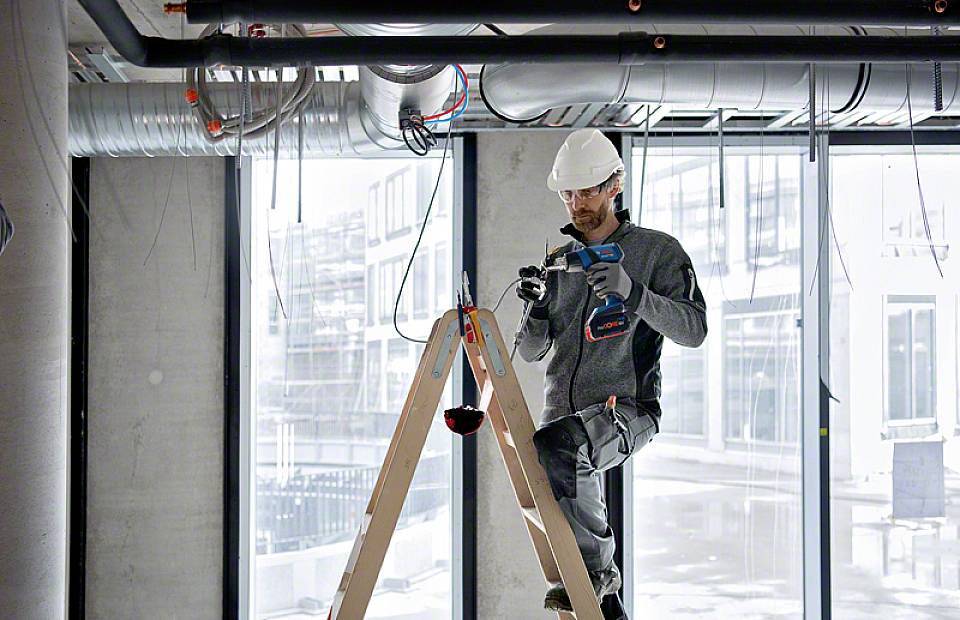 Bosch Professional 06012A6500 GHG 18V-50solo Heißluftgebläse ohne Akku, ohne Ladegerät