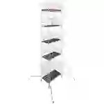 Krause 787088 FahrGerüst Aluminium Rollgerüst fahrbar Arbeitshöhe (max.): 11.30m Silber 436kg Krause 787088 FahrGerüst Aluminium Rollgerüst fahrbar Arbeitshöhe (max.): 11.30m Silber 436kg