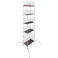 Krause 787088 FahrGerüst Aluminium Rollgerüst fahrbar Arbeitshöhe (max.): 11.30m Silber 436kg Krause 787088 FahrGerüst Aluminium Rollgerüst fahrbar Arbeitshöhe (max.): 11.30m Silber 436kg