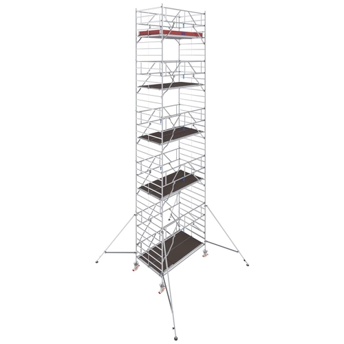 Krause 787088 FahrGerüst Aluminium Rollgerüst fahrbar Arbeitshöhe (max.): 11.30m Silber 436kg Krause 787088 FahrGerüst Aluminium Rollgerüst fahrbar Arbeitshöhe (max.): 11.30m Silber 436kg
