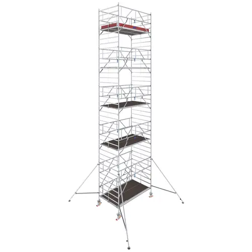 Krause 787088 FahrGerüst Aluminium Rollgerüst fahrbar Arbeitshöhe (max.): 11.30m Silber 436kg Krause 787088 FahrGerüst Aluminium Rollgerüst fahrbar Arbeitshöhe (max.): 11.30m Silber 436kg