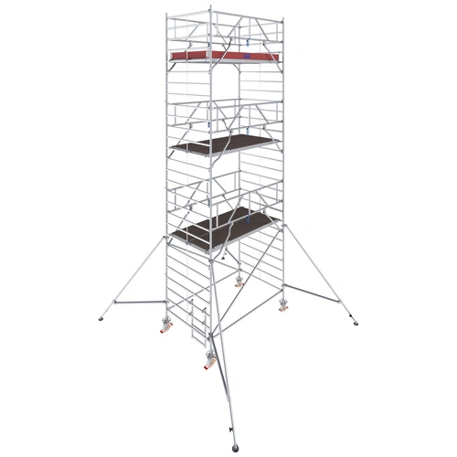 Krause 787040 FahrGerüst Aluminium Rollgerüst fahrbar Arbeitshöhe (max.): 7.30m Silber 291.5kg Krause 787040 FahrGerüst Aluminium Rollgerüst fahrbar Arbeitshöhe (max.): 7.30m Silber 291.5kg