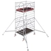 Krause 786029 FahrGerüst Aluminium Rollgerüst fahrbar Arbeitshöhe (max.): 5.30m Silber 200kg Krause 786029 FahrGerüst Aluminium Rollgerüst fahrbar Arbeitshöhe (max.): 5.30m Silber 200kg