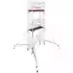 Krause 776037 FahrGerüst Aluminium Rollgerüst fahrbar Arbeitshöhe (max.): 6.30m Silber 163.5kg Krause 776037 FahrGerüst Aluminium Rollgerüst fahrbar Arbeitshöhe (max.): 6.30m Silber 163.5kg