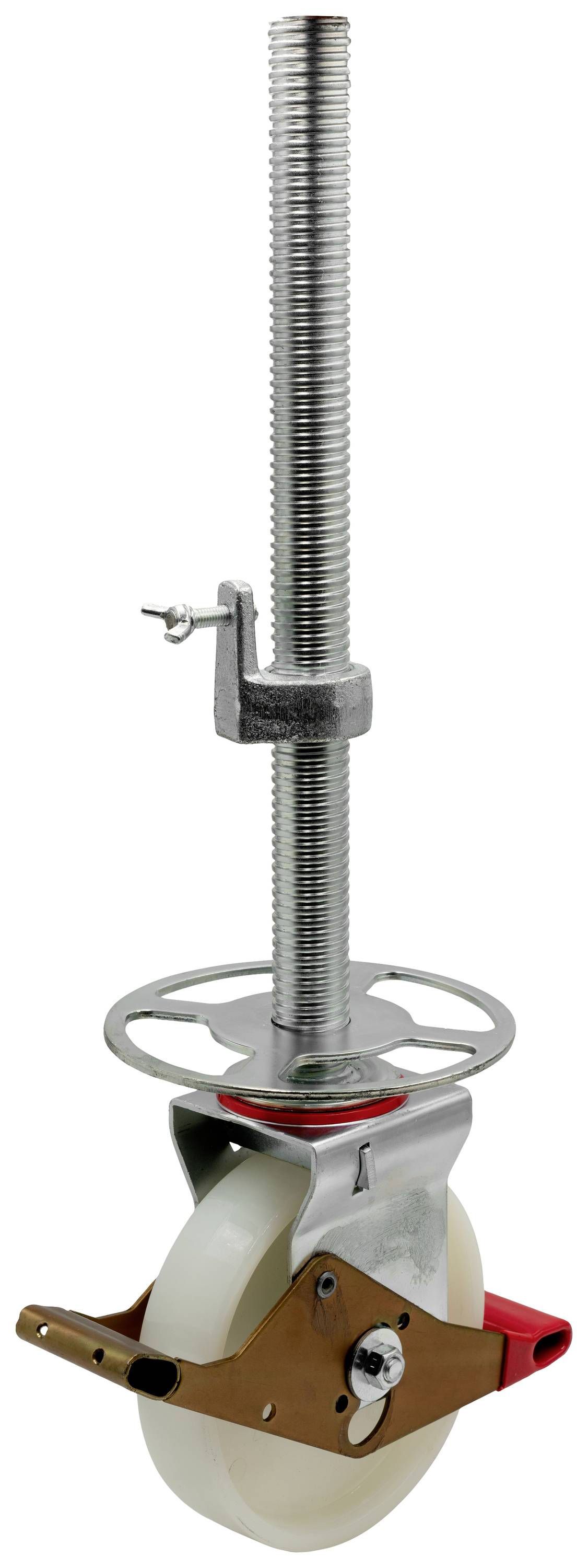 Krause 783066 FahrGerüst Aluminium Rollgerüst fahrbar Arbeitshöhe (max.): 9.50m Silber 362kg