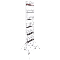 Krause 774118 FahrGerüst Aluminium Rollgerüst fahrbar Arbeitshöhe (max.): 14.50m Silber 389.5kg Krause 774118 FahrGerüst Aluminium Rollgerüst fahrbar Arbeitshöhe (max.): 14.50m Silber 389.5kg